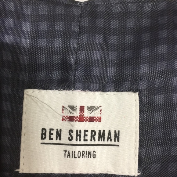 Ben Sherman men’s 100% wool dress vest - Picture 3 of 6